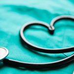 stethoscope in the shape of a heart